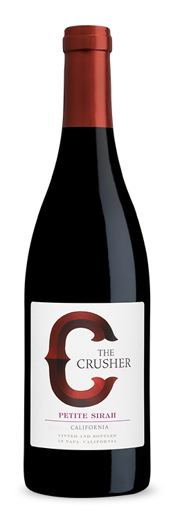 Crusher Petite Sirah bottleshot