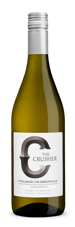 Crusher Unoaked Chardonnay bottleshot